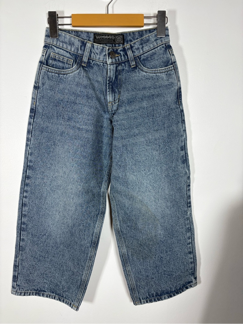 Kids wide leg jeans